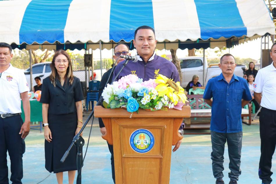 การแข่งขันกีฬาฟุตซอล เทศบาลต้านยาเสพติด ประจำปี 2569